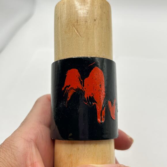 Large Japanese Kokeshi Doll 12” - Vintage Collectible- Antique Wooden Folk Art - Picture 7 of 13